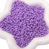 Cuentas de tubo de acrílico de color sólido de 4 mm, cuentas sueltas, material para pulsera de cuentas hecha a mano DIY, collar, accesorios de joyería