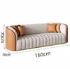 Conjunto Simples e Luxuoso de Sofá Individual e Mesa de Centro para Lazer, Recepção de Hotel, Escritório de Vendas, Mesa e Cadeiras de Reunião, Recepção de Salão de Beleza