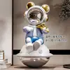 Estatuetas de Astronautas Tecnológicos, Artesanato Criativo para Decoração de Casa, Enfeites de Mesa de Astronauta, Presentes de Aniversário para Meninos