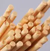 Vareta de Bambu Redonda de 8mm Vareta para Peruca Vareta de Bambu Material para Modelismo Pequeno DIY Feito à Mão Vareta de Bambu Redonda Artesanato para Mastro de Bandeira