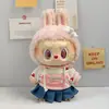 [Solo Ropa de Bebé] Ropa de Reemplazo para Muñeco de Peluche de Vinilo Labubu de 38 cm Falda Mokoko para Muñeco Labubu