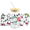 Sanrio coolometi UV DTF transferencia cristal transparente pegatinas impermeable resistente a rayones caricatura al por mayor transfronterizo