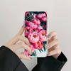 Para iPhone15 Capa de Celular Artística de Flores capa de celular flores Rosa