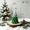 Vela Aromática Árvore de Ferro Coberta de Neve Decoração de Festa de Feriado Ornamento de Atmosfera Vela de Natal Presente