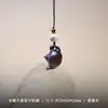 Colgante para llavero de coche de tetera de palo de rosa, pieza pequeña del asa de la tetera, accesorio para el asa de la tetera, colgante de cadena para teléfono unisex
