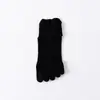 Calcetines de Cinco Dedos para Mujer, Verano, Malla Fina, Diseño Hueco, Absorbentes de Sudor, Resistentes al Olor, Calcetines Cortos Antideslizantes, Calcetines Deportivos de Algodón Puro con Separación de Dedos