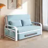 [Oferta Especial Caliente] Sofá Cama Doble Propósito Plegable Sofá Cama Sala de Estar Multifuncional Cama Telescópica Modelo de Celebridad de Internet Extraíble y Lavable