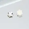 Diamante para Uñas Dongzhou 7mm Copo de Nieve Fondo Plano Diamante DIY Arete Joyería Diamante Destello Explosivo Diamante de Vidrio con Forma Especial Nuevo Diamante para Uñas