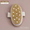 Cepillo de baño de cerdas de madera exfoliante cepillo para cuerpo seco Amazon caliente cepillo de madera fabricantes de cepillos de mango largo al por mayor