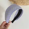 2026 Nova Faixa de Cabeça com Bolinhas em Cor Dopamina Top Alto para Cabeça Design Estilo Coreano Prendedor de Cabelo Acessórios de Cabelo Faixa de Cabeça Mulheres
