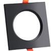 Lâmpada da grade do diodo emissor de luz 15x15 lâmpada de teto da grade de alumínio única e dupla cabeça 10x20 rack preto da uva especial quadrado Downlight