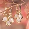 Nuevos Aretes de Perlas Estilo Coreano para Mujer, Aretes de Tuerca Simples y Versátiles, Mismo Estilo que en Douyin