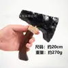 Obsidiana Cristal Natural Ópalo Cuchillo Hacha Espada Sin Filo Modelo Csgo Cuchillo Golpeado a Mano Cuchillo de Mena Wholesale