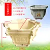 Molde de Vaso de Flor Hexagonal Vaso de Cimento Concreto Vaso DIY Modelo de Plástico Grande Extra Grande Bandeja de Vaso de Jardim