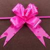 Venta al por mayor de fábrica decoración de coche de boda flor de mano lazo grande de 5 cm embalaje de regalo suministros de decoración para manija de puerta de coche