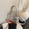 Bolso de Lipstick con Lentejuelas de Moda Mini Bolsa Pequeña para Mujer 2025 Nuevo Nicho de Gama Alta Bolso Cruzado de Verano