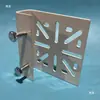 Suporte para Câmera de Segurança, Braçadeira em U de Aço em Forma de I sem Furo, Suporte Bico de Pato para Pendurar Câmera Externa