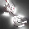 Módulo pequeño de inyección LED mini 27*10mm 12V impermeable IP68mini lente de tres luces cadena de luces para tienda de campaña de camping