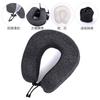 Almohada en forma de U, almohada para el cuello, protección para la columna cervical, para la oficina, siesta, coche, avión, viajes, almohada en forma de U, espuma viscoelástica, para las cuatro estaciones.