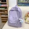 Mochilas Estilo Coreano para Estudiantes Universitarias, Mochilas Pequeñas Simples y Versátiles para el Transporte Diario y Viajes, Mochilas Casuales Estilo Japonés para Chicas para Compras