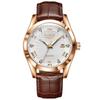 Lige/ Moda Transfronteriza Reloj de Cuarzo Multifunción Luminoso con Calendario Impermeable para Hombre Reloj de Pulsera de Negocios