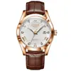 LIGE/Moda transfronteriza para hombre, reloj de cuarzo multifuncional impermeable con calendario y luminiscencia, reloj de pulsera de negocios en dorado y negro