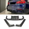 Adecuado para F80F82F83 BMW M3M4 modificado fibra de carbono contorno MP labio frontal faldón lateral labio trasero alerón cola