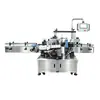 Máquina de Rotulagem Dupla Face para Detergente Produtos de Lavagem e Cuidados Alimentos Mel Azeite de Oliva Desinfetante Garrafa Quadrada Máquina de Rotulagem Automática