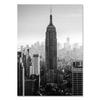Pintura decorativa de alta gama de lujo ligero blanco y negro directa de fábrica para edificios, pintura retro colgante para dormitorio, sala de estar, pared de fondo de sofá