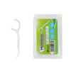 50 Piezas de Hilo Dental Doméstico Desechable Palillos de Hilo Dental Grado Alimenticio En Caja Plástico Hilo Dental de Alta Resistencia Caja Palillos de Dientes