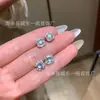 Atacado de fábrica fornecimento ao vivo brincos de prata s925 incrustados com material natural perigoso jadeíta verde yang açúcar feminino pequeno fresh