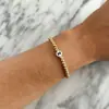 Pulseras de Cuentas del Nuevo Estilo Europeo y Americano 2024 con los 12 Signos del Zodiaco, No se Desvanecen, Diseño de Nicho, Pulseras Versátiles y Únicas para Mujer