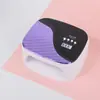 Novo Produto G40 Armazenamento de Bateria Lâmpada de Unha 45 Luzes Máquina de Fototerapia Recarregável Secador de Iluminação para Cola de Esmalte Sensor Inteligente Lâmpada de Cura