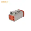 Conector de coche De Chi DT04-4P/DT06-4S conector impermeable macho y hembra a arnés de terminales