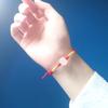 Pulsera de Nudo de Diamante productos semiacabados pulsera tejida para el año de nacimiento se pueden usar cuentas sin tejerla tú mismo pulsera de cuerda trenzada hecha a mano pulsera de cuerda roja