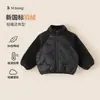Chaqueta de Plumas Bangxuan para Niños Patchwork Ligera Capa Interior para Niñas Nuevo Color Sólido Ropa Exterior para Niños Ropa Infantil Huzhou Zhili
