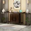 Nuevo Mesa de Altar Estilo Chino Decoraciones Soporte de Exhibición Jarrón Estante de Almacenamiento de Porcelana Mesa de Altar Mesa Consola Gabinete de Entrada Estante de Almacenamiento