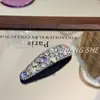 Pinza para el Cabello de Estilo Coreano Lujo Ligero Full Pedrería Sensación de Alta Gama Brillo Pedrería Pinza Lateral Elegante Versátil Pinza para el Flequillo Sentido de Diseño de Nicho Pelos Sueltos