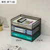 Estantería de Escritorio Multicapa de Gran Capacidad Estante de Almacenamiento Caja de Almacenamiento para Archivos Estante Organizador de Documentos Papel A4 Estante para Archivos