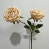Rosas Simuladas, Flores Falsas Húmedas de Alta Gama con Dos Extremos, Accesorios de Flores Artificiales, Arreglos Florales, Decoración de Bodas y Hoteles, Fabricantes Mayoristas