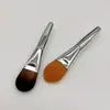Brocha para Mascarilla Facial Cepillo de Cerdas Suaves Cabezal de Cepillo Brocha para Mascarilla Facial Lengüeta Ensanchada Brocha para Base de Maquillaje Brocha para Base Líquida BB Cream