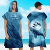 Bata de Playa Personalizada Bata de Baño Best-Seller de Amazon para Adultos Toalla de Baño con Capucha Toalla de Playa Absorbente Engrosada Bata de Baño para Nadar