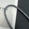 Corda trançada personalizada de 8mm 150cm corda única 97 cores em estoque Corda de poliéster para DIY feita à mão Cordão anti-perda resistente ao desgaste