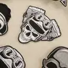 Parche Original Etiqueta Bordada Parche Bordado Calavera Accesorios para Ropa Parche Insignia Parche Accesorios Estilo Punk Parche de Tela