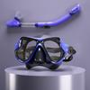 Gafas de buceo transfronterizas de Amazon, traje de snorkel, máscara de buceo, espejo protector para los ojos, conjunto completo de snorkel antivaho