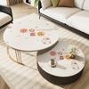 Mesa Redonda Pequeña Mantel Redondo para Mesa de Café Alfombrilla Desechable Resistente a la Suciedad Impermeable Mantel Anti quemaduras Sentido Avanzado Alfombrilla Antideslizante Alfombrilla para Mesa de Comedor Alfombrilla para Escritorio
