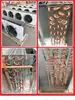 Tubo de Calefacción para Almacén Frío, Tubería de Calefacción Eléctrica, Tubo de Calefacción para Descongelación de Almacén Frío, Tubo de Calefacción para Evaporador de Ventilador de Aire Frío, Tubo de Calefacción para Descongelación 220V Calefacción Eléctrica en U