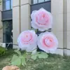 Huaxigou 2025 Nuevos Productos Primavera y Verano Serie Rosa Económico Boda Boda Flores Artificiales Mayoreo