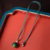 Transmisión en Vivo Venta al por Mayor Diseño de Artesanía en Laca Collar de Cuerda Tejido a Mano, Colgante de Juguete Cultural, Pulsera de Cuentas de Laca al por Mayor