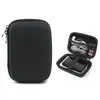 Bolsa de armazenamento de pressão anti-queda com casca dura de EVA portátil para viagem, fone de ouvido, disco U, caixa de armazenamento, carregador, cabo de dados, digital